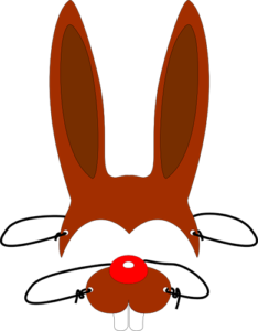 Eine Hasenmaske - Basteln für Kinder